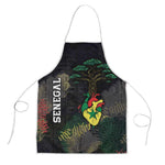 Senegal Apron Heart Baobab Art Grunge Style