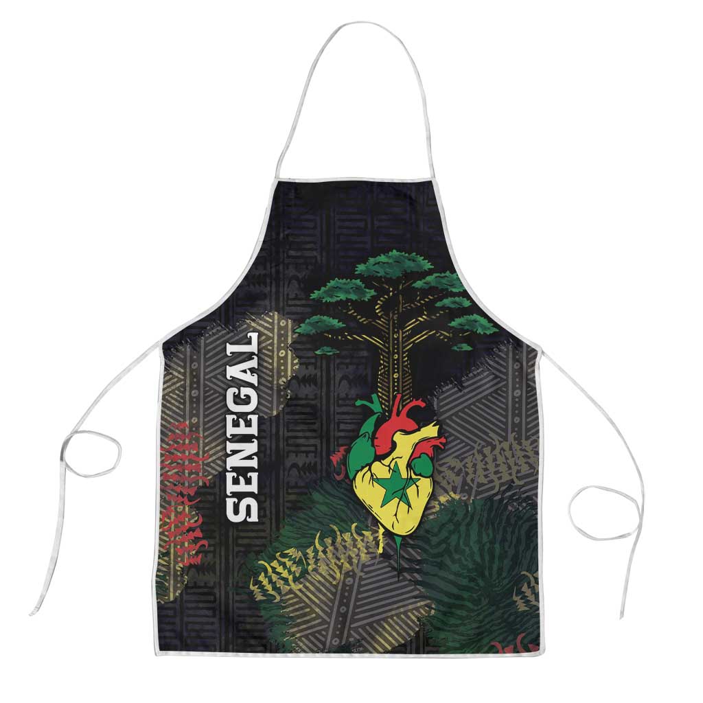 Senegal Apron Heart Baobab Art Grunge Style
