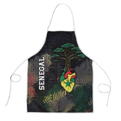 Senegal Apron Heart Baobab Art Grunge Style