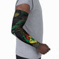 Personalized Senegal Arm Sleeves Heart Baobab Art Grunge Style