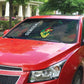 Senegal Auto Sun Shade Heart Baobab Art Grunge Style