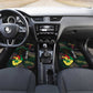 Personalized Senegal Car Mats Heart Baobab Art Grunge Style