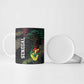 Personalized Senegal Ceramic Mug Heart Baobab Art Grunge Style