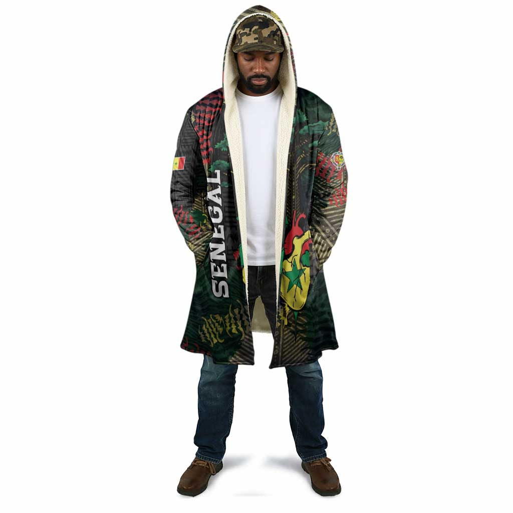 Personalized Senegal Cloak Heart Baobab Art Grunge Style