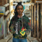 Personalized Senegal Hoodie Heart Baobab Art Grunge Style