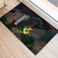 Senegal Rubber Doormat Heart Baobab Art Grunge Style