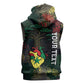 Personalized Senegal Sleeveless Zip Hoodie Heart Baobab Art Grunge Style