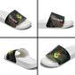Senegal Slide Sandals Heart Baobab Art Grunge Style