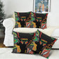 African Juneteenth Freedom Day 1865 Pillow Cover Colors Liquid Marble With Broken Chains