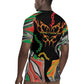 African Juneteenth Freedom Day 1865 Rugby Jersey Colors Liquid Marble With Broken Chains