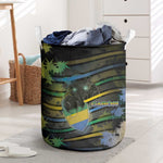 Gabon Laundry Basket Panther Strike Striped Style