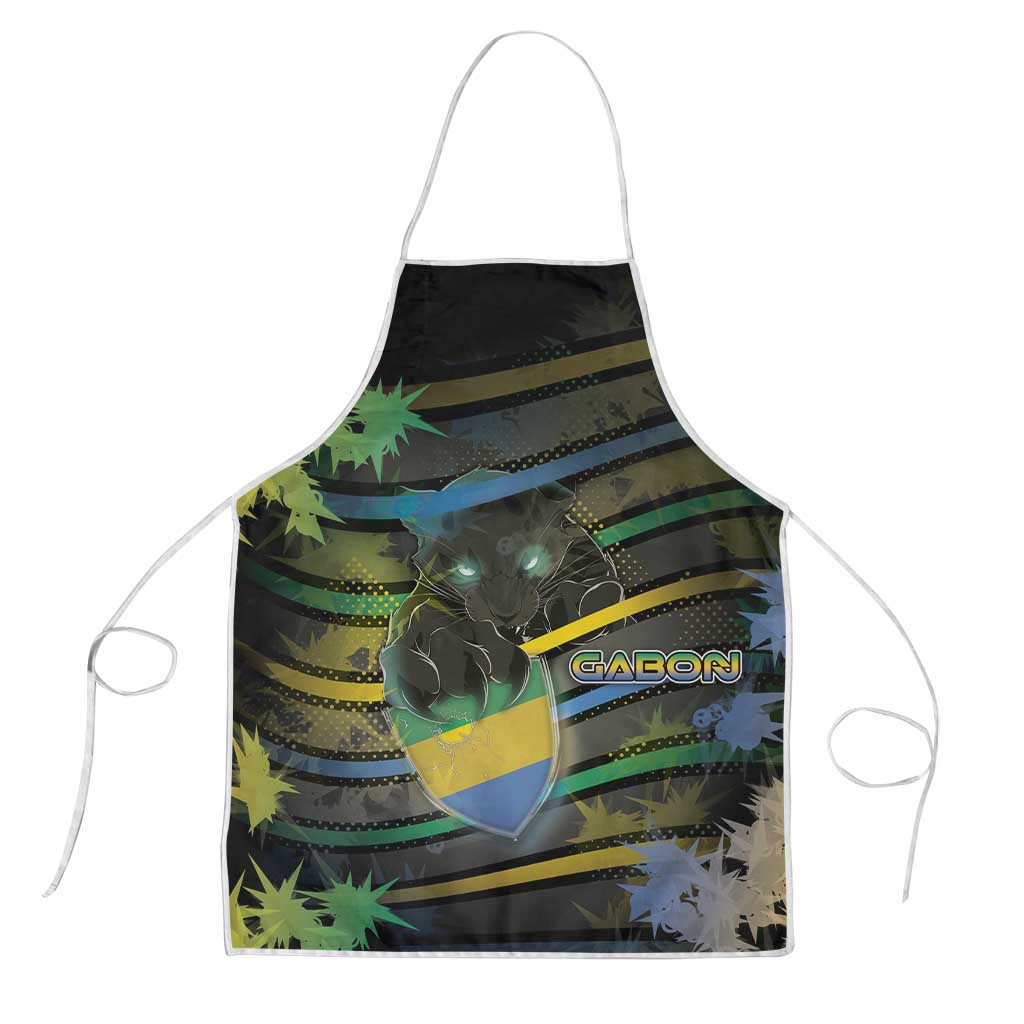 Gabon Apron Panther Strike Striped Style