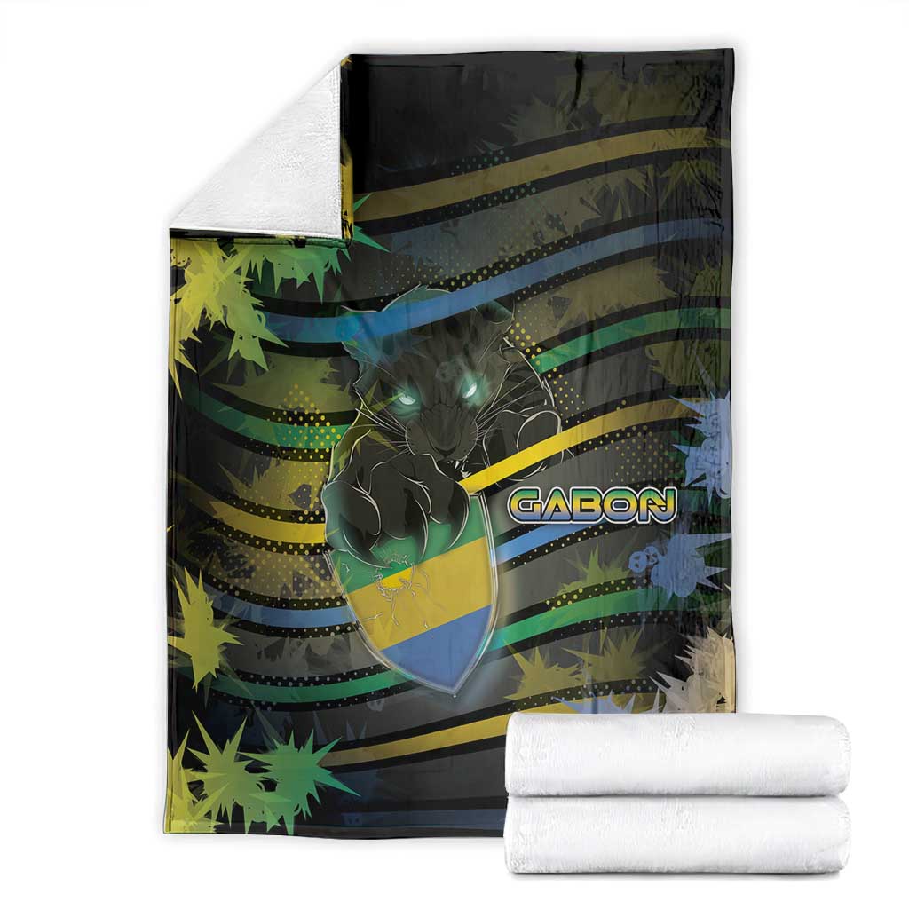 Gabon Blanket Panther Strike Striped Style