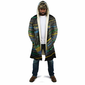 Personalized Gabon Cloak Panther Strike Striped Style