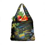 Gabon Grocery Bag Panther Strike Striped Style