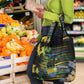 Gabon Grocery Bag Panther Strike Striped Style