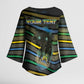 Personalized Gabon Kimono Sleeve Blouse Panther Strike Striped Style
