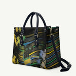Gabon Leather Bag Panther Strike Striped Style