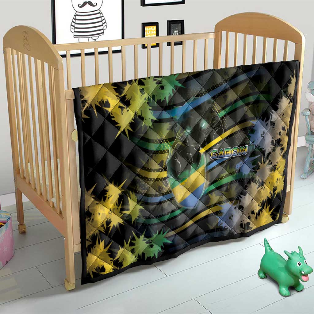 Gabon Quilt Panther Strike Striped Style