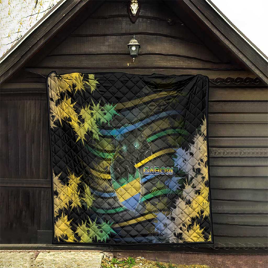 Gabon Quilt Panther Strike Striped Style
