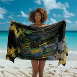Gabon Sarong Panther Strike Striped Style