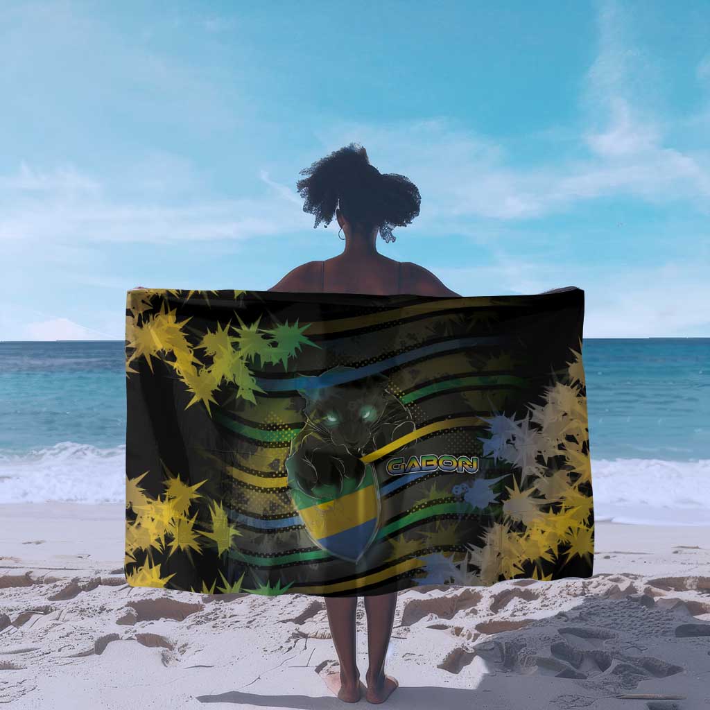 Gabon Sarong Panther Strike Striped Style