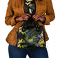 Gabon Shoulder Handbag Panther Strike Striped Style
