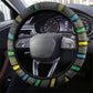 Gabon Steering Wheel Cover Panther Strike Striped Style