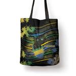 Gabon Tote Bag Panther Strike Striped Style