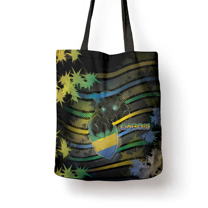 Gabon Tote Bag Panther Strike Striped Style