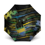 Gabon Umbrella Panther Strike Striped Style