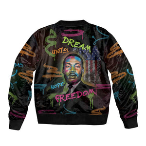 Martin Luther King Jr Day Bomber Jacket What Are You Doing For Others - African Pride