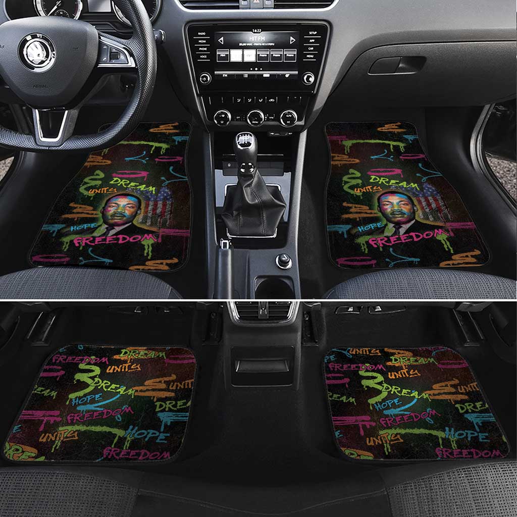 Martin Luther King Jr Day Car Mats What Are You Doing For Others - African Pride