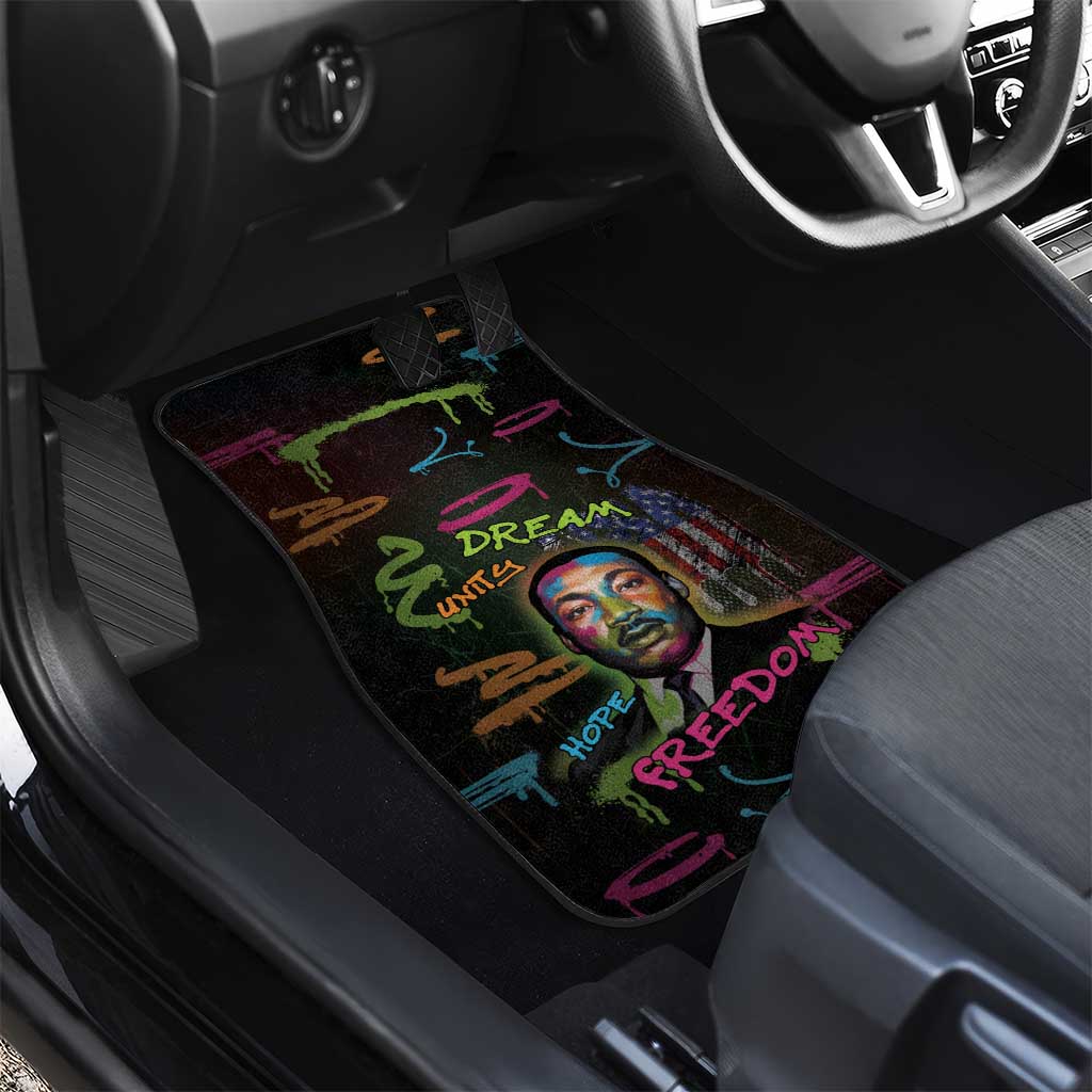 Martin Luther King Jr Day Car Mats What Are You Doing For Others - African Pride