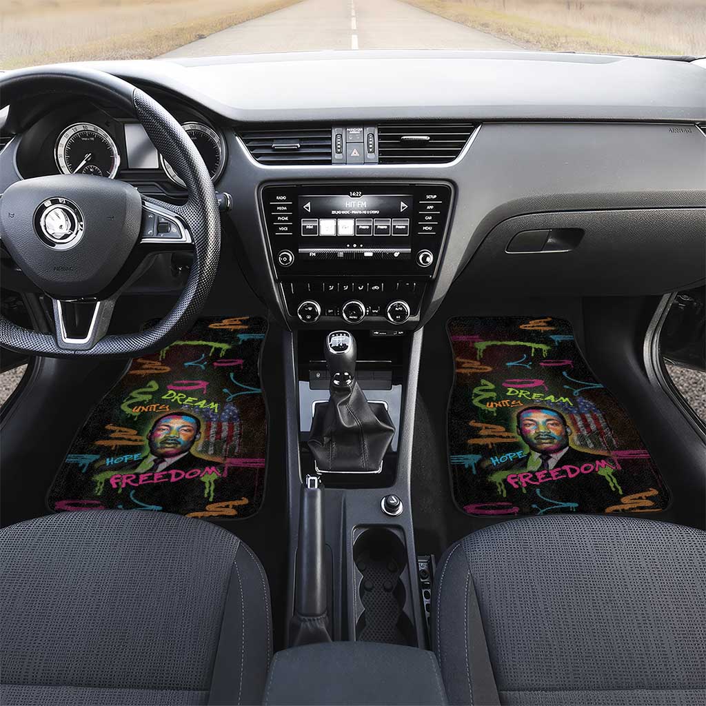 Martin Luther King Jr Day Car Mats What Are You Doing For Others - African Pride