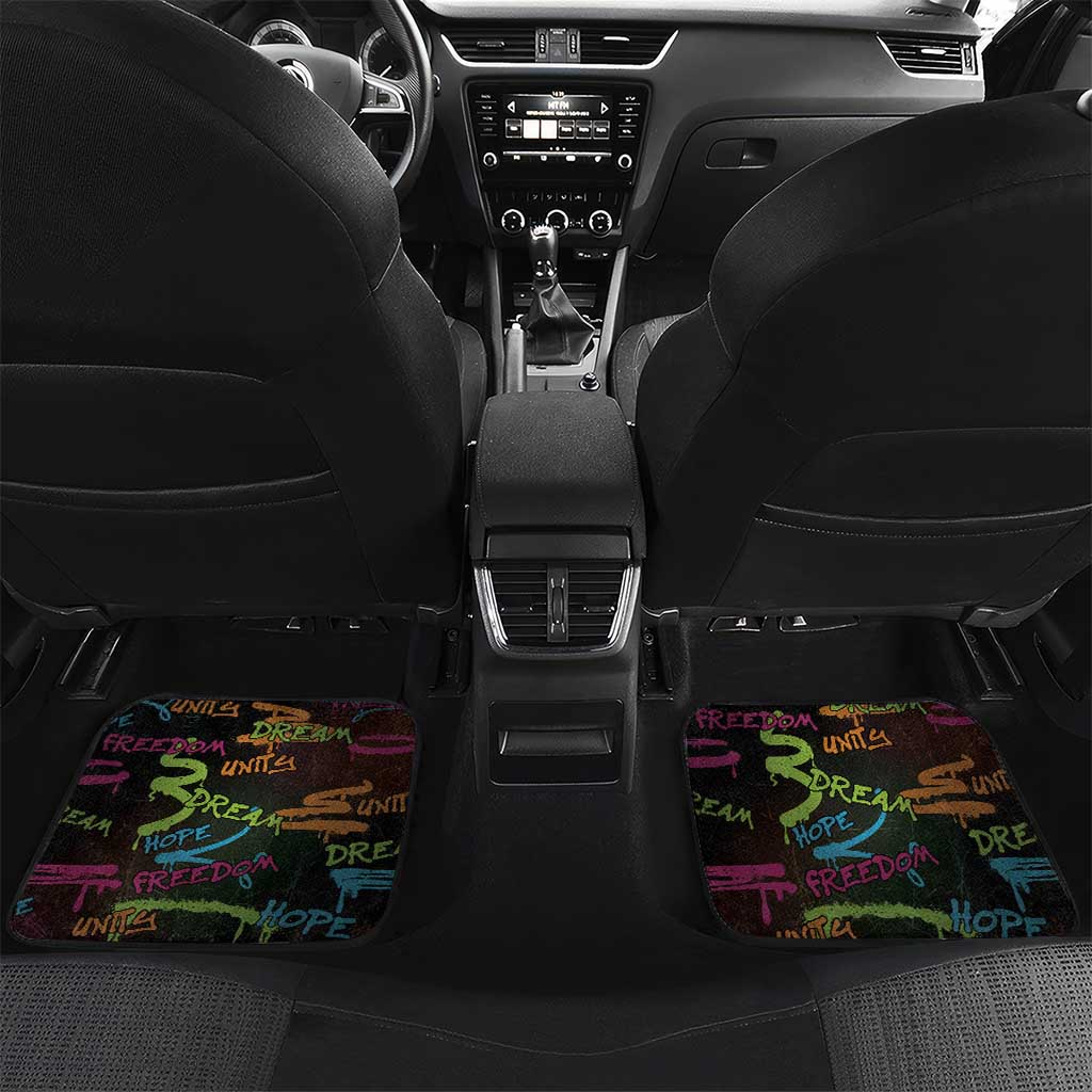 Martin Luther King Jr Day Car Mats What Are You Doing For Others - African Pride