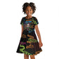 Martin Luther King Jr Day Kid Short Sleeve Dress What Are You Doing For Others DT05