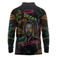 Martin Luther King Jr Day Long Sleeve Polo Shirt What Are You Doing For Others - African Pride