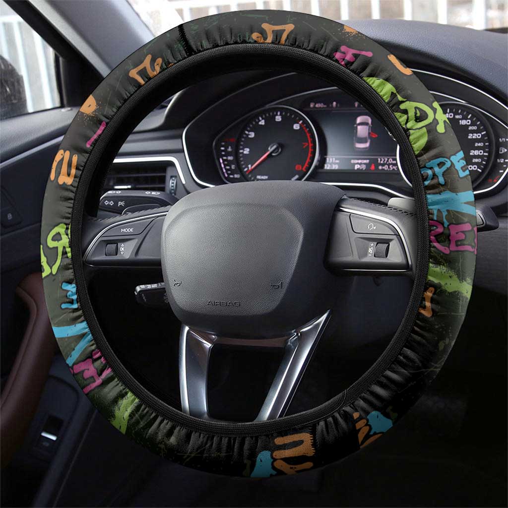 Martin Luther King Jr Day Steering Wheel Cover What Are You Doing For Others - African Pride