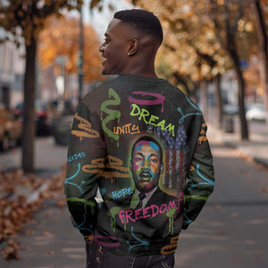 Martin Luther King Jr Day Sweatshirt What Are You Doing For Others - African Pride