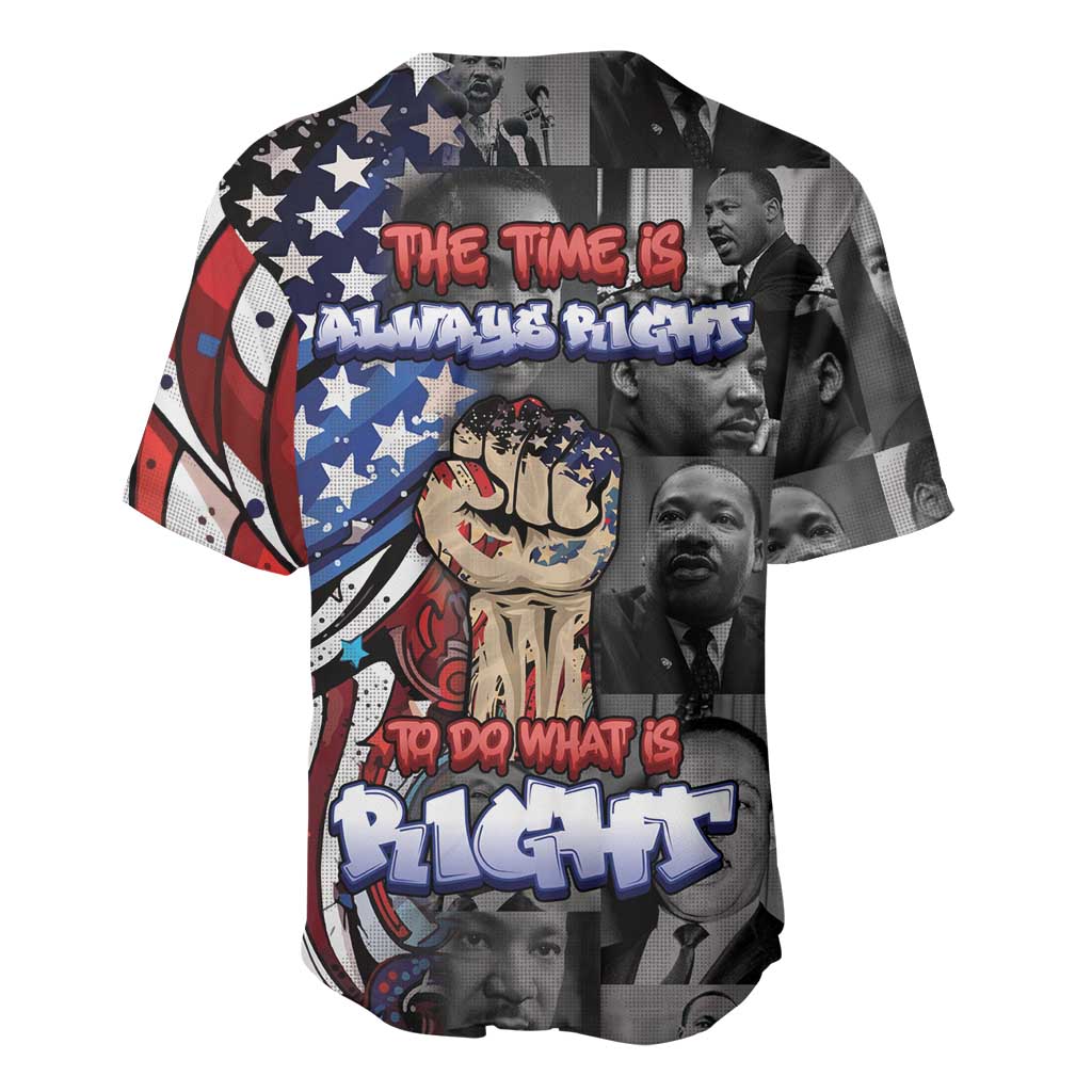 Martin Luther King Jr Day Baseball Jersey Dreamers Today Leaders Tomorrow DT05