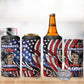 Martin Luther King Jr Day 4 in 1 Can Cooler Tumbler Dreamers Today Leaders Tomorrow - African Pride