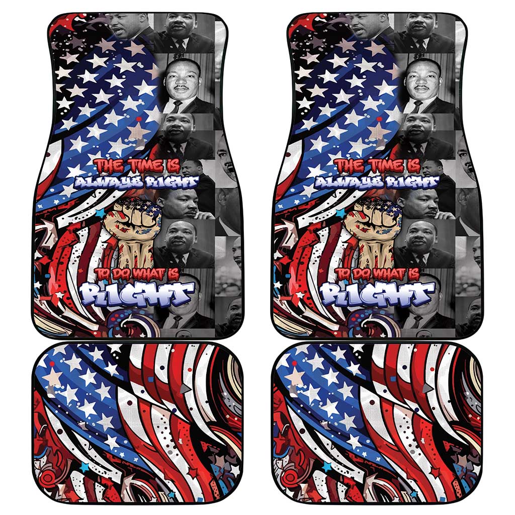 Martin Luther King Jr Day Car Mats Dreamers Today Leaders Tomorrow - African Pride