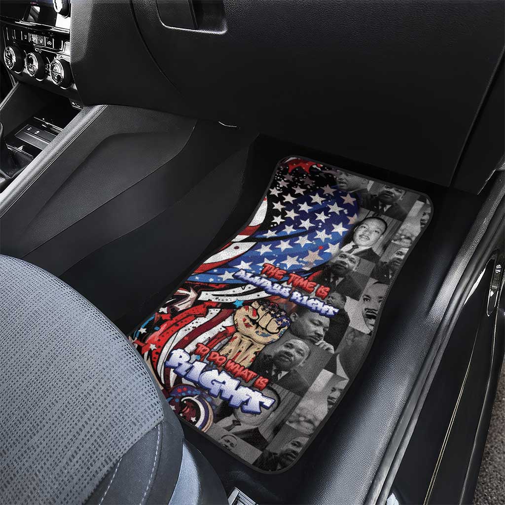 Martin Luther King Jr Day Car Mats Dreamers Today Leaders Tomorrow - African Pride