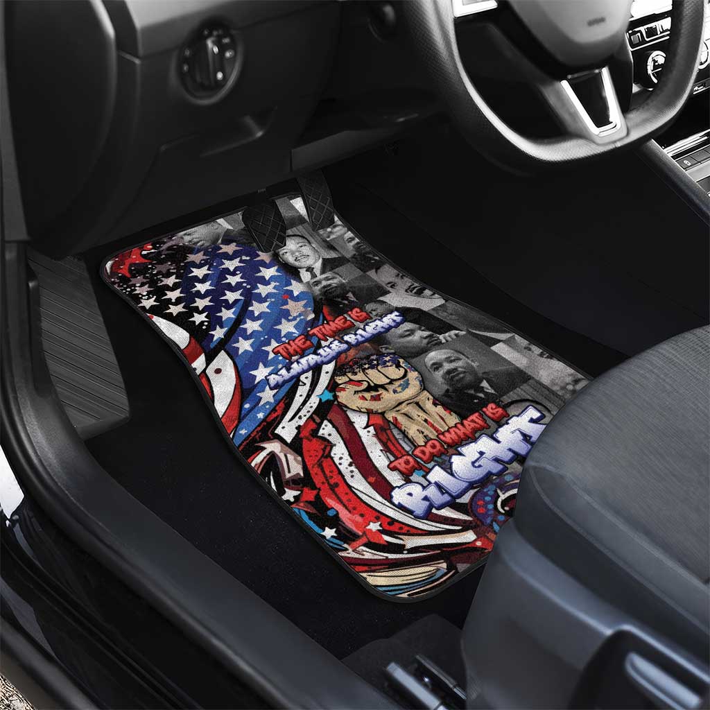 Martin Luther King Jr Day Car Mats Dreamers Today Leaders Tomorrow - African Pride