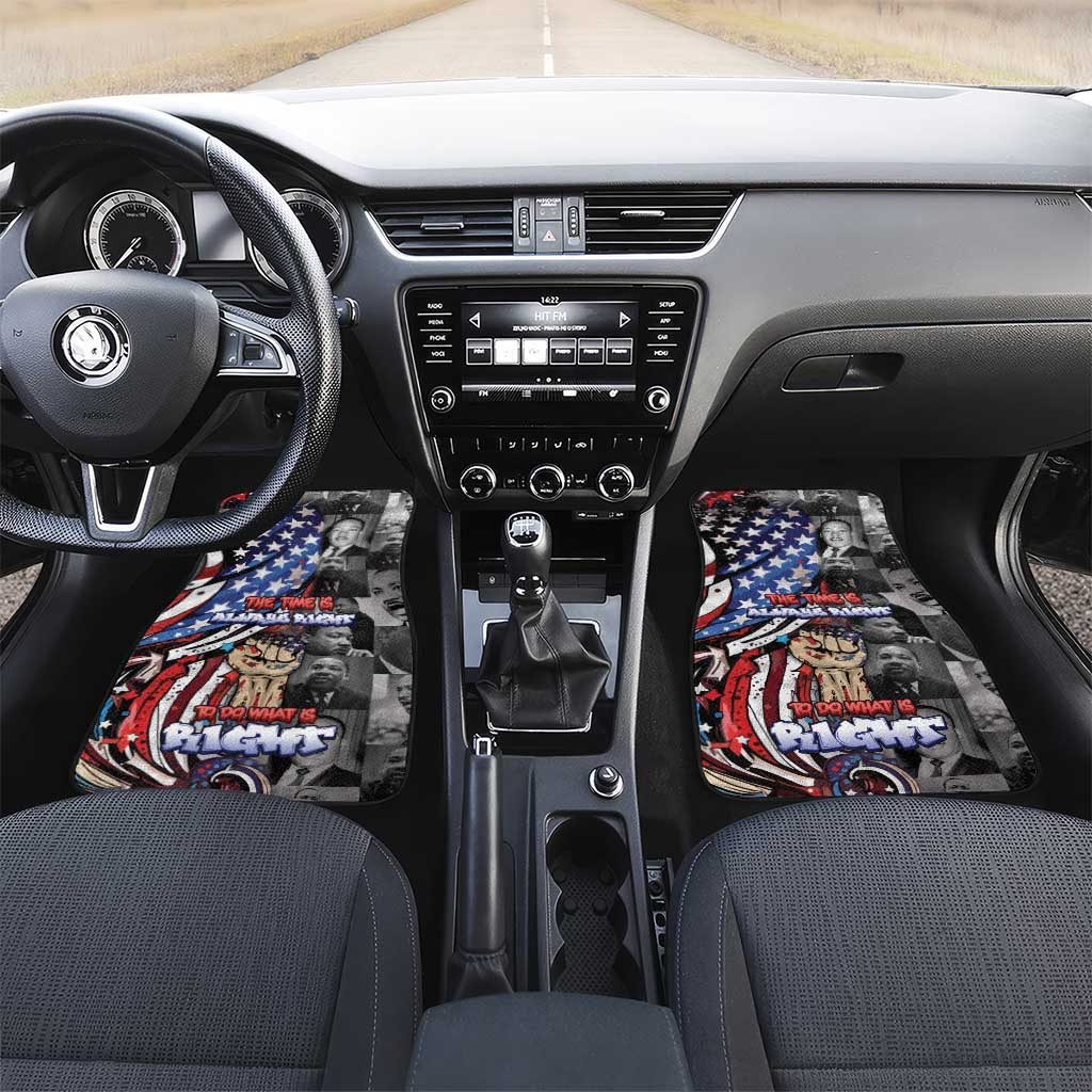 Martin Luther King Jr Day Car Mats Dreamers Today Leaders Tomorrow - African Pride