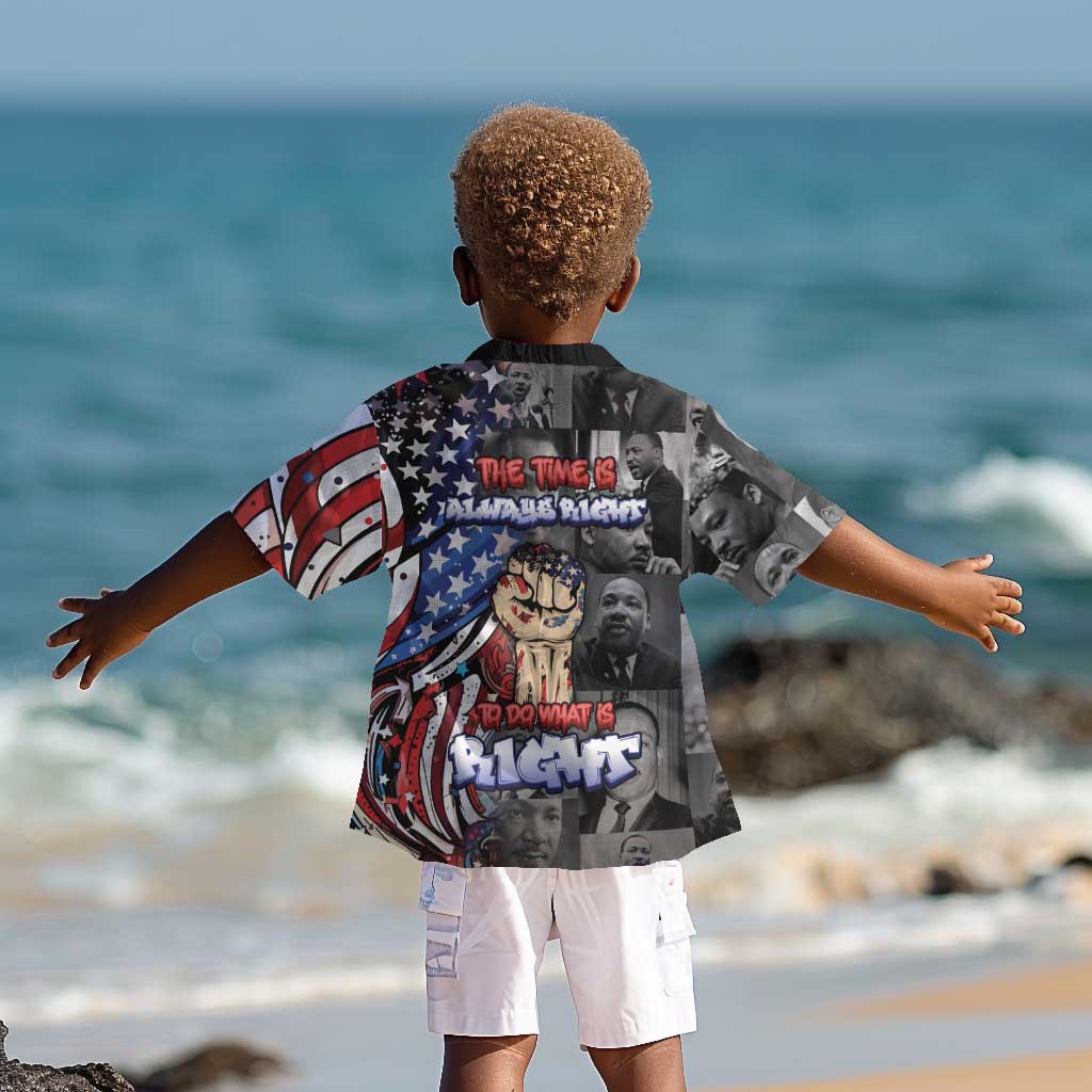 Martin Luther King Jr Day Kid Hawaiian Shirt Dreamers Today Leaders Tomorrow DT05