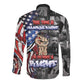 Martin Luther King Jr Day Long Sleeve Button Shirt Dreamers Today Leaders Tomorrow - African Pride