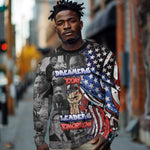 Martin Luther King Jr Day Long Sleeve Shirt Dreamers Today Leaders Tomorrow - African Pride