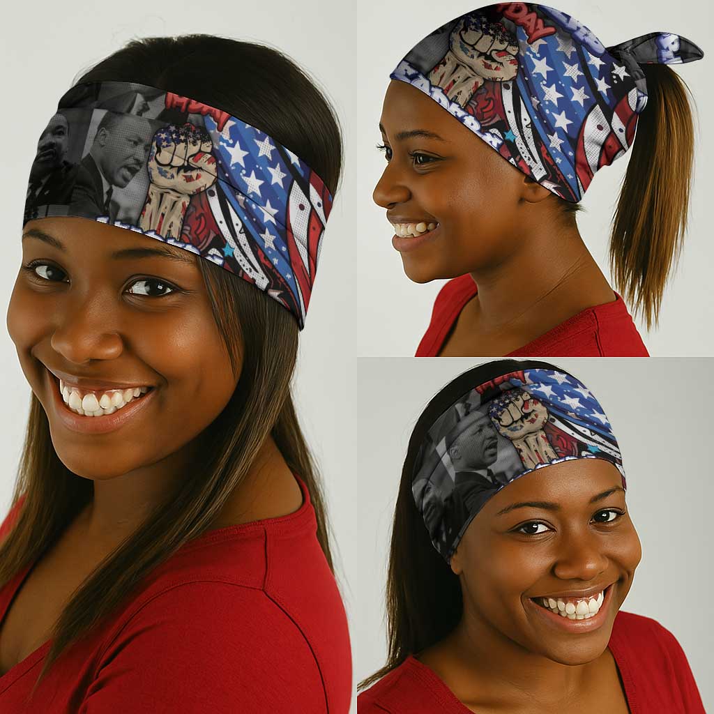 Martin Luther King Jr Day Neck Gaiter Dreamers Today Leaders Tomorrow - African Pride